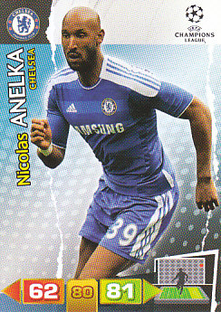 Nicolas Anelka Chelsea 2011/12 Panini Adrenalyn XL CL #93